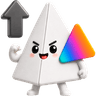 Prismy supporter mascot